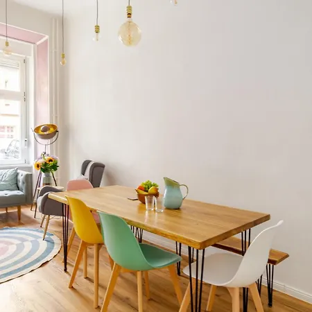 Colorful Flat Near Vibrant Boxhagener Platz