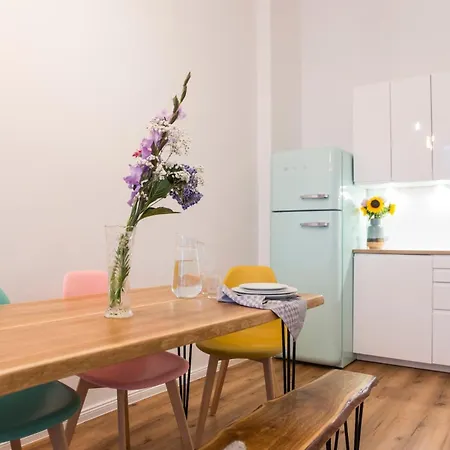 Colorful Flat Near Vibrant Boxhagener Platz